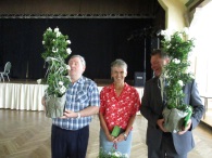 Verabschiedung des alten Vorstandes, Frau Astrid Malpricht, Herr Eberhard Tölke, Matthias Schiedek