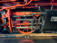 Detail einer Lokomotive 98001 der Firma Hartmann
