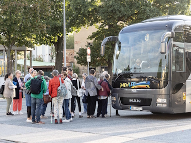 Tagesfahrt KO Gera nach Leipzig - Start mit Pieler in Gera